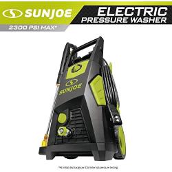 Sun Joe SPX3500 2300 Max Psi 1.48 Gpm Brushless Induction Electric Pressure Washer, w/Brass Hose Connector