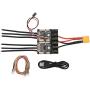 Electric Speed Controller, Aluminum Alloy Heat Sink Dual Drive USB Firmware Update 14-60V Multi Control Mode 150000 EPRM ESC Regulator for Industrial