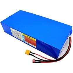 Grideto 60V 35AH E-Bike Battery 60V 35000mAh Lithium-ion Battery Pack with Charger Fit for 1200W 1000W 750W 500W 350W 250W E-Bike Motorcycles Tricycles Motor