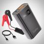 Portable Car Jump Starter, Car Emergency Start Power with Power Bank and LED Light, 12000mAh Auto Starter Booster Power Pack with 2 USB QC3.0 24W and 1 Type-c PD 60W