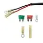 Dual Electric Cooling Fan Wiring Install Kit 185 Degree On 165 Off Engine Fan Thermostat Temperature Switch 40/50 AMP Relay Kit