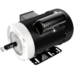 3/4HP Electric Motor 1725RPM General Purpose Single Phase Motor 115V/230V 56C Frame 5/8