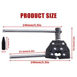 CNCMOTOK Chain Detacher Breaker Cutter Fit for 25/35/41/40/50/60 415H,428H, 520,530 Roller Chain Motorcycle Bicycle Go Kart ATV Chains