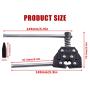 CNCMOTOK Chain Detacher Breaker Cutter Fit for 25/35/41/40/50/60 415H,428H, 520,530 Roller Chain Motorcycle Bicycle Go Kart ATV Chains