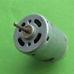Xianglaa-Motor 365 Circular Micro DC Motor, Steady Rotational Smoothly Large Low Noise Torque DIY Parts, K818Y DC6-12V,
