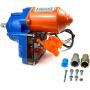 Greenhouse Roll Up Motor Electric Film Roll Up Motor Kit 100W DC 24V 2.8rpm for Greenhouse Film Ventilation Roll Up, Maximum Film Length 100m