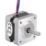 STEPPERONLINE Nema 14 Motor Step Motor 1.8deg Bipolar 12V 0.4A 14Ncm/20oz.in 35x35x26mm 4-wire