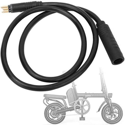 Keen so E-Bike Motor Extension Cable,9 Pin Waterproof Wheel Motor Extension Cable for Electric Bike Female to Male Wire E-Bike Accessory
