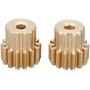 Ochoos 2pcs 14T Motor Gear Spare Part for Wltoys L959 RC Car