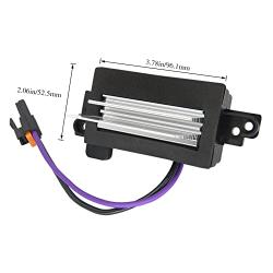 4P1516 Blower Motor Resistor Replaces 4P1516 Mt1805 Ru-631 Ja1639 Bmr34 Blower Control Module Heater Blower Resistor Compatible with Chevy Silverado, Trailblazer, Cadillac Escalade, GMC Envoy, Sierra