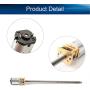 Jutagoss N20 Speed Reduction Gear Motor with M3x34mm Lead Screw Thread Shaft DC 3V 300RPM for DIY Mobile Robot,Smart Cars Project 1Pcs