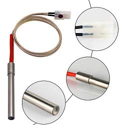 Auger Motor, Grill Induction Fan, Fire Burn Pot, and Hot Rod Ignitor Kit, with Screws and Fuse Compatible with Pit Boss and Traeger Wood Pellet Grill