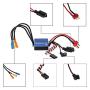 Surpass Hobby Blue 2445 3000KV Brushless Motor Shaft 2.3mm + Brushless 35A ESC + Programming Card for 1/16 RC Car