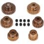 Vehicles-OCS 48DP 18T 20T 22T 24T 26T 28T Brush Brushless Motor Pinion Gears Set for 1:10 S CS R31 SCX10 RC Car Off-Road Climber Short Truck
