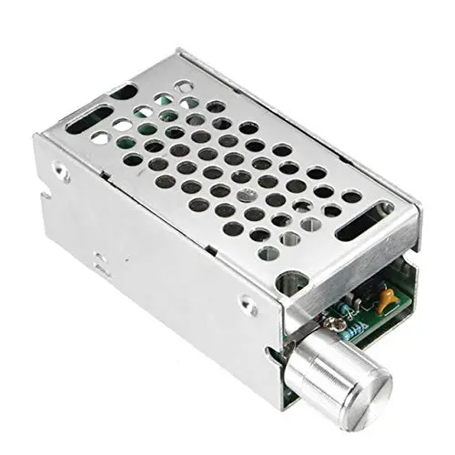 Ochoos New 1PC 12-50V 30A 500W Adjustable Speed Controller DC Brush Motor Speed PWM Controller Adjuster with Control Switch