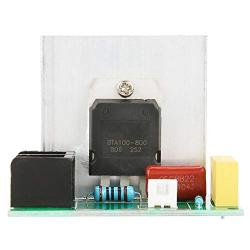 AC Motor Speed Controller, Electronic AC 0-220V 8000W High Power Voltage Regulator FR-4 Circuit Board Adopts New Two Way Large Power Silicon Controlled Rectifier