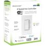 Leviton DW4SF-1BW Decora Smart Wi-Fi Fan Speed Controller, White