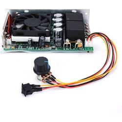 Jinchao-Dc Motor 3000W 10-50V DC Motor, Speed Controller 100A Programable Reversible PWM Control Motor, Easy to Install