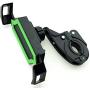Bike Phone Holder, 360°Rotation Universal Adjustable Bicycle Motorcycle Phone Mount Cradle Clamp for Bicycle,Motorcycle,Motorbike,Moped,Scooter- AntiShake & Nonslip -3.5 to 6.5 Inch Smartphone