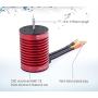 Surpass Hobby KK Series F540 4370KV Waterproof Brushless Motor Shaft 3.175mm with 45A Brushless ESC for 1/10 RC Car