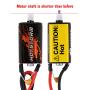 HOTSTORM RC Brushed Motor 050 66T Motor with Black Metal Mount for SCX24 Gladiator AXI00001 AXI90081 AXI00004 Axial Upgrade Parts 1/24 Crawler Car