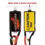 HOTSTORM RC Brushed Motor 050 66T Motor with Black Metal Mount for SCX24 Gladiator AXI00001 AXI90081 AXI00004 Axial Upgrade Parts 1/24 Crawler Car
