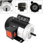 3/4HP Electric Motor 1725RPM General Purpose Single Phase Motor 115V/230V 56C Frame 5/8