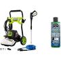 Greenworks 2000 PSI 1.2 GPM Pressure Washer, GPW2003 & Chemical Guys CWS_110_16 Honeydew Snow Foam Car Wash Soap, Safe for Cars, Trucks, Motorcycles, RVs & More, 16 fl oz, Honeydew Scent
