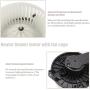 700203 Blower Motor HVAC Plastic Heater Blower Motor with Fan Cage Compatible with 2007-2013 Acura MDX, 2007-2012 Acura RDX, 2009-2014 Acura TL TSX, 2011-2013 Wrangler, 2007-2017 Lincoln MKX, 2007-2017 Edge