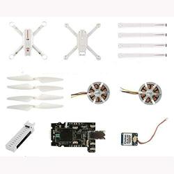 Vehicles-OCS MJX Bugs 3 Pro B3PRO RC Drone Quadcopter Spare Parts Propellers CW CCW Motor ESC Charger Landing GPS Battery Accessory - (Color: 1PCS CW Motor, CN)