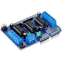 RedTagCanada Motor Driver Shield L293D for Arduino Raspberry Pi Duemilanove Mega UNO R3 AVR ATMEL- Arduino Compatible SCM & DIY Kits