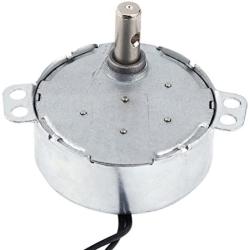 Walfront TYC-50 Turntable Synchronous Synchron Motor 50/60Hz AC 220~240V CCW/CW 4W (5-6RPM), Dedicated Motor
