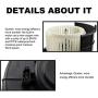 Dekalaii 700262 HVAC Blower Motor Assembly with Cage – Fits Audi Q7 2007-2015 Volkswagen Touareg 2004-2010 Replaces 7L0 820 021 Q