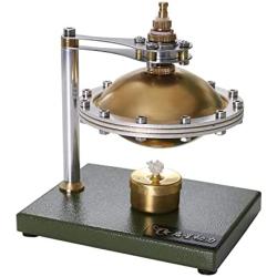 BISOFICE Hot Air Stirling Engine, Motor Model Steam Engine Kit, Unassembled Full Metal Physics Science Experiment Toy, Steam Heat Education Model Toy Kit for Adult Birthday Gift Toys