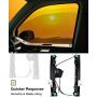 A-Premium Electric Power Window Regulator Without Motor Compatible with Chrysler Sebring 2007-2010 Sedan Front Left Driver Side