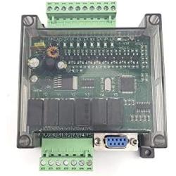 Davitu Motor Protectors - PLC industrial control board with shell FX1N-14MR FX1N-14MT controller programmable module - (Color: 14MR relay)