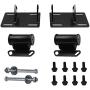LOSTAR Engine Mount Adapter Plates Urethane Swap Kit for 1982-2005 Sonoma S10 LSx LS1 LS2 LS 4.3L 14005KU
