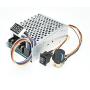 PWM DC Motor Speed Controller 10V-55V 40A Stepless DC Motor Speed Controller with Forward-Brake-Reverse Switch Ajustable Potentiometer &Digital Display