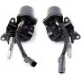 FEXON Power Running Board Motor Pair Left and Right Side Compatible with Ford F150 3.5L 5.0L 6.2L 2007-2014 Replaces AL3Z16A506A AL3Z16A507A