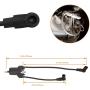 26652-G01 Ignition Coil - Fits for 1991-2003 EZGO 26652G01 Golf Cart Marathon Medalist TXT Dual Ignition Coil 4 Cycle 4 Stroke Ignitor Replace 26652-G01 EPIGC103