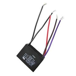 LONYE 5 Wire Ceiling Fan Capacitor Replacement for New Tech CBB61 250VAC 50/60 Hz 4.5 + 5 + 6μf
