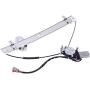 Front Left Driver Side Window Lift Regulator with Motor Compatible with 2003 2004 2005 2006 2007 2008 Honda Pilot Sport Utility 4-Door 3.5L