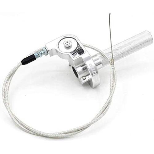 Throttle Grip Motorcycle 22mm CNC Aluminum Quick Twister with Throttle Cable CRF50 70 110 IRBIS 125 250 Dirt Bike Motorcycle Accessories