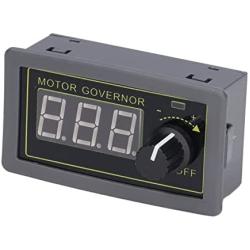 Motor Speed Controller PWM DC 5V‑30V 5A Adjustable Speed Regulator Encoder Controller Speed Control Module Switch with Duty Cycle LED Digital Display Knob