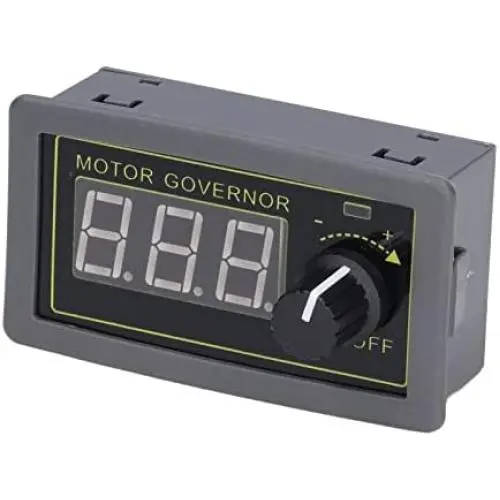 Motor Speed Controller PWM DC 5V‑30V 5A Adjustable Speed Regulator Encoder Controller Speed Control Module Switch with Duty Cycle LED Digital Display Knob
