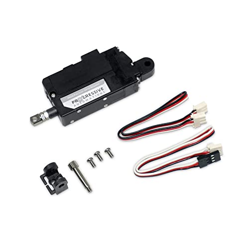PROGRESSIVE AUTOMATIONS 7.4V DC Precision Linear Servo Actuator (1.06 in. 1.34 lbs.) – with positional Accuracy up to 100um. Durable Electric Stroke & Innovative DC Motor. PA-12-10613474T