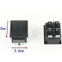 6volt 12volt Accelerator Foot Pedal Reset-Control Switch ,for Kids Ride On cars ，Electric car Black 6-pin Socket Replacement Parts