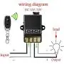dstfuy Wireless Remote Switch 12V,DC 12V/24V/48V/72V/40A Relay,Wireless RF Switch for Anti-Theft Alarms,Roller Lind Door,Gate Barriers with 328ft Long Range(12V Remote Switch)