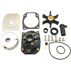 MOTOCEO 0432955 Water Pump Impeller Repair Kit with Housing for Evinrude Johnson OMC Outboard 60HP 65HP 70HP 75HP Sierra 18-3389