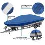 Explore Land Trailerable Boat Cover Fits 14-16Long Beam Width up to 76